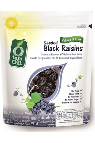 Otamon Çekirdekli Siyah Üzüm 150 G