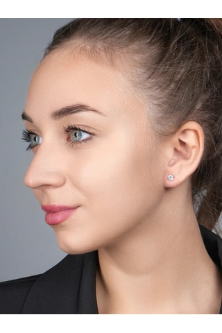 Lucente 925 Ayar Gümüş Küpe Çiviler 272634917 Altın