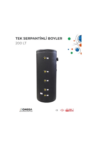 200 L Tek Serpantinli Boyler