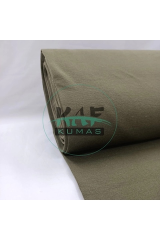 1 1 Bebe Kaşkorse Ribana Kumaş Kumaş Eni: 50 Cm Tüp %95 Pamuk %5 Elastan 063 Haki