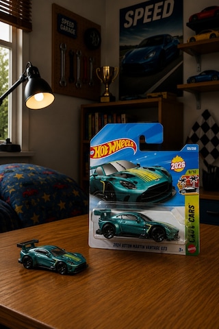 Hot Wheels 2024 Aston Martin Vantage Gt3 Oyuncak Araba Çok Renkli