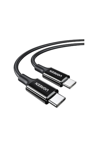 Ugreen Usb-c 100w 5a Qc Pd Hızlı Şarj Kablosu, 1 Metre, Siyah, 80371
