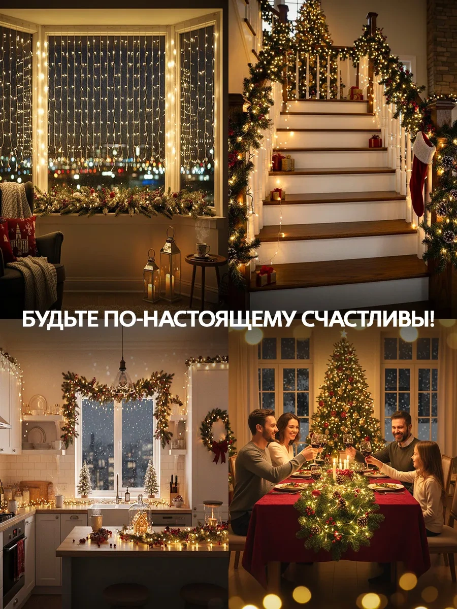 Twinklegarlooo Isı Işığıyla Ağaç Süsü Led Işık Zinciri 188298651 Gri