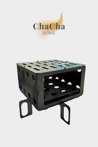 Taşınabilir Katlanabilir Kamp Ocağı Mangal Paslanmaz Çelik Outdoor Bbq Izgara, Portatif Piknik Ve Kamp Izgarası Metal