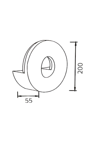Horoz 076-099-0010 Donut-10 Dış Mekan Led Aplik 10w 3000k Gün Işığı