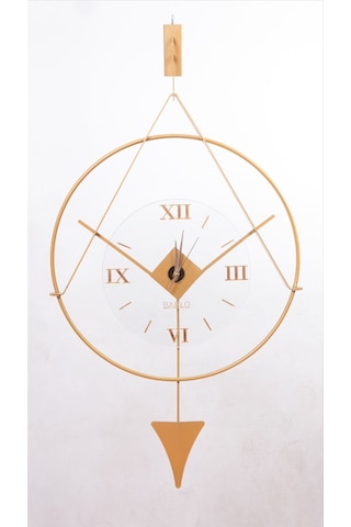 Meridyen Gold Klasik Bablo Premium Duvar Saatleri