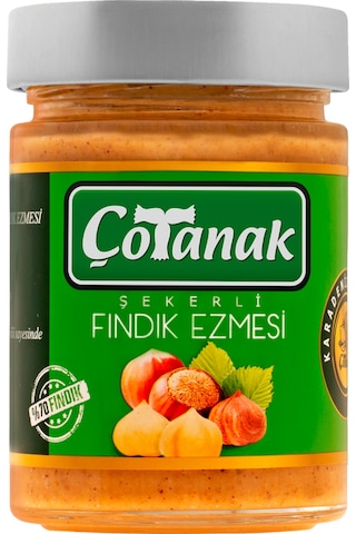 Çotanak Şekerli Fındık Ezmesi 300 G
