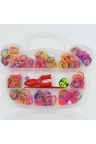 Lastik Bileklik Yapım Seti Kelebek Kutulu 16cm X 19cm