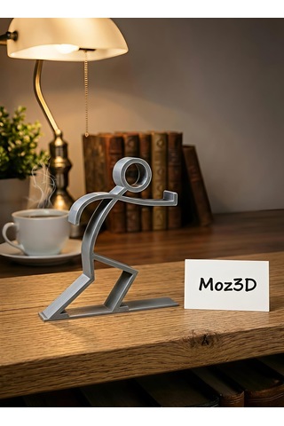 Stickman Figürlü Kitap Tutucu Modern Ve Eğlenceli Tasarım