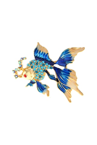 Mufunye Alaşım Ve Kaya Kristalinden Yapılmış Şık Ve Zarif Ürünler Mavi