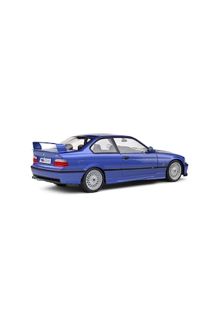 1:18 Ölçek Solido 1996 Bmw E36 M3 Coupe Estoril Blue Solıdo Works Diecast Metal Minyatür Model Araba 25cm