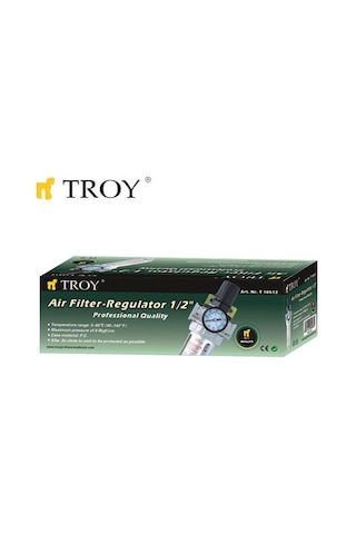 Troy 18612 Şartlandırıcı (Filtre + Regülatör) 1/2(N)Pt N11.11526