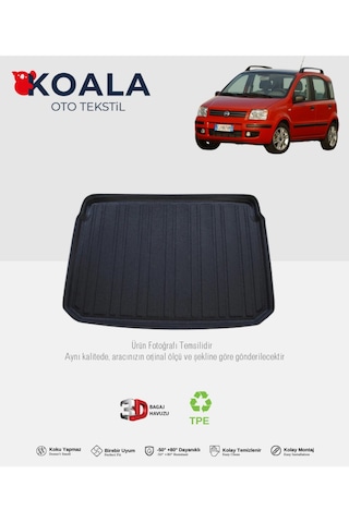 Fiat Panda 2004-2009 3d Bagaj Havuzu