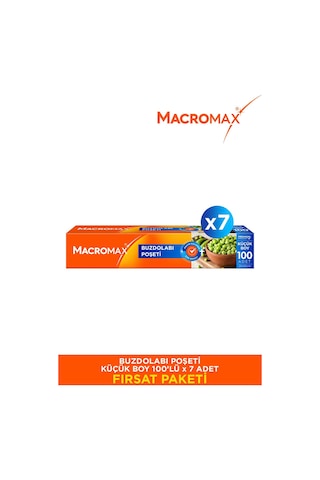 Buzdolabı Poşeti Küçük Boy - 100 Lü Paket X7