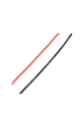 Robotistan 12 Awg 1 Metre Siyah Ve Kırmızı Silikon Kablo