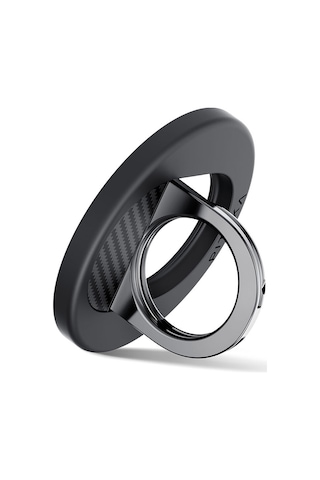Pitaka 600d Aramid Fiber Black-grey Twill Magez Grip 3 Magnetik Ring Stand Telefon Tutucu Siyah-gri