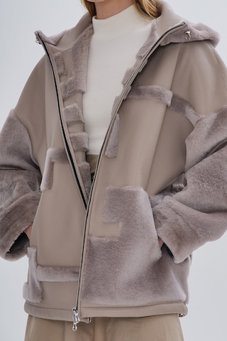 Valmenti Kadın Kürk Vizon Mont 616 6472 Bn Kurk Sk24/25 Vızon Vizon