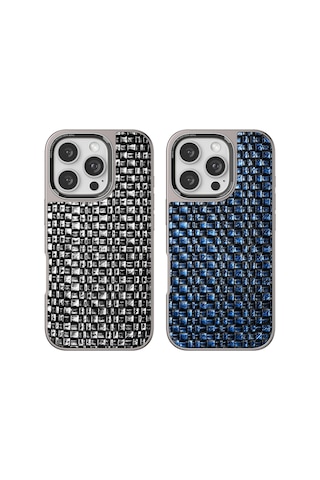 Venco - 190 - Apple iPhone Uyumlu 16 Pro Max Brand Kapak - Glblseme - - Lacivert