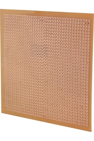Ayt Plaket Delikli 100x100 Mm 10x10 Cm Pertinaks