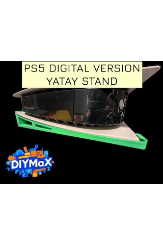 Playstation 5 Yatay Stand Logo Detaylı, Kaymaz Ve Dengeli Konsol Altlığı 1 Adet
