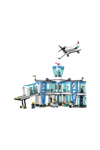 LEGO® City Havaalanı ve Uçak 60502 - 6 Yaş ve Üzeri Çocuklar İçin Yaratıcı Oyuncak Yapım Seti (887 Parça)
