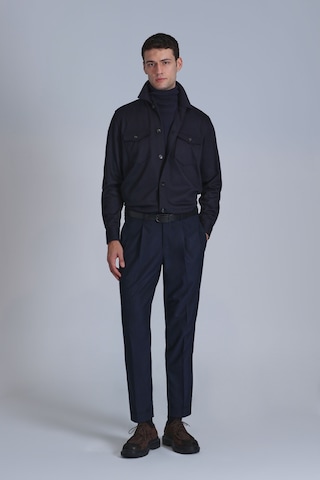 Lufian Cameron Erkek Basic Gömlek Slim Fit Lacivert Lacivert 112010655100200 Lacivert