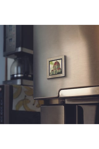 İtalya Görseli Baskılı Mdf Magnet 7x7 256