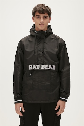 Bad Bear Hurricane Windbreaker Siyah Kanguru Cep Erkek Rüzgarlık-siyah Siyah