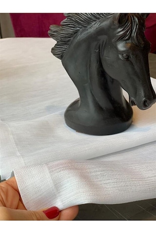 Valerium Simli Kırık Beyaz Runner 40x150cm Kırık Beyaz