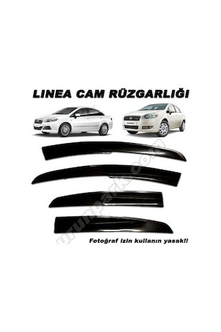 Fiat Linea Cam Rüzgarlığı Mugen Tip 4'Lü Set