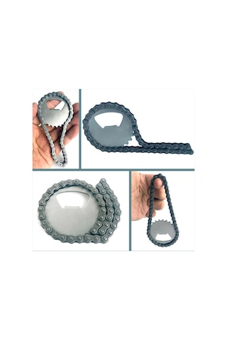 Omeniv Gazoz Bira Açacak Kapak Açacağı Motorsiklet Bisiklet Gri