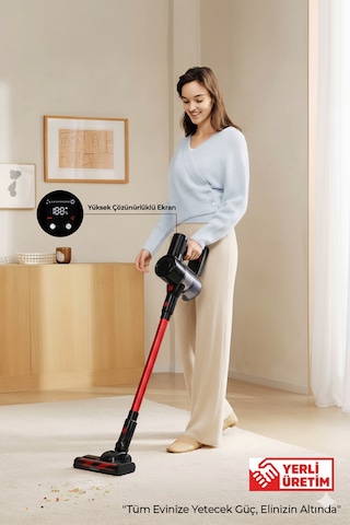 Robo Hiking Şarjlı Dikey Süpürge