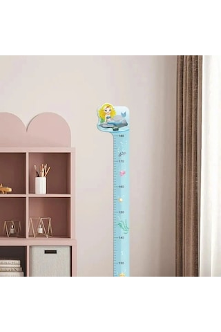 Özel Üretim Sevimli Sarı Zürafa Yeşil Dinazor Deniz Kızı Roket Ağaç Boy Ölçüsü Sticker