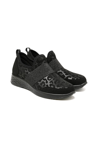 Sneaker Günlük Kadın 67 H82 Ax Fly Flot Cloth Woman Black Siyah
