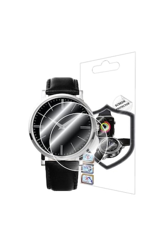 Ecr Tüm Yuvarlak Camlı Saatler Için(37Mm) Hd Esnek Nano Ekran Kor