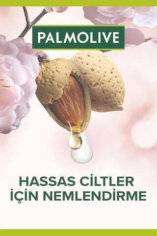 Palmolive Duş Jeli Badem ve Nemlendirici Süt 2 x 500 ML + Zeytin Özü ve Nemlendirici Süt 2 x 500 ML
