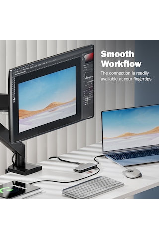 Dıgıtus Usb-c Docking Statio 3.2 Gen 2 7 Port