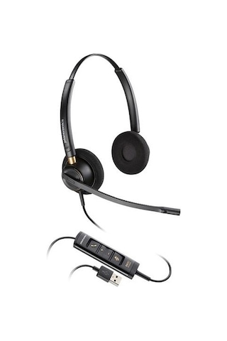 Plantronics Encorepro HW525 Kulak Üstü Çağrı Merkezi Kulaklığı