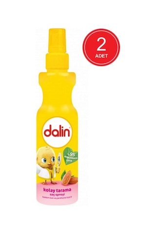 Dalin Badem Özlü Kolay Tarama Saç Spreyi 2 x 200 ML