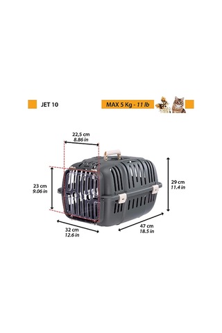 Ferplast Jet 10 Transportino Kedi Köpek Taşıma Çantası