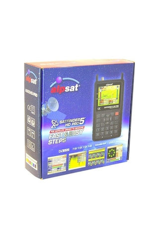 Alpsat Satfinder 5 Pro Hd Görüntülü Uydu Bulucu - Ahd-tvı-cvı Kmaera Test Monitörü