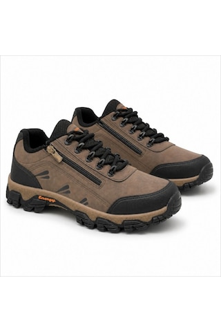 Wanderfull Trekking Kahve Erkek Outdoor Fermuarlı Ayakkabı 36-45 Kahverengi