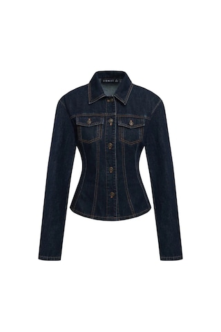 Daily Paper Rider Denim Ceket - Şık Kesim, Kontrast Dikiş Ve Rahat Tarz Mavi
