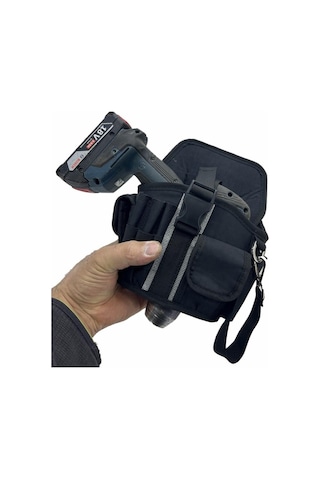 Ca800 Matkap Taşıma Organizerli Bel Kemeri Çantası Çok Renkli