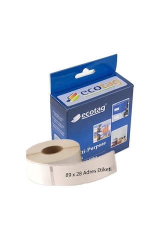 Dymo Lw Adres Etiketi Muadili 89 MM X 28 MM 260 Adet S0722370