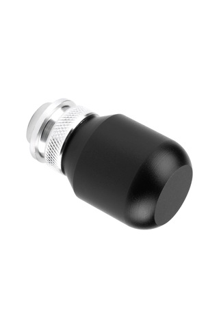 Moveevo Ev Tamiri İçin Evrensel Metal Vites Topu Siyah - 3 Adaptör 8mm,10mm,12mm İle Kolay Kurulum, Dayanıklı Malzeme Siyah