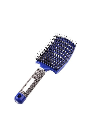 Saç Fırçası Saç Derisi Masaj Tarak Saç Fırçası Kıl Ve Naylon Kadın Islak Kıvırcık Detangle Şekillendirici Araçları Salon Kuaför Kuaförlük Fırçası