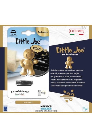 Little Joe Thums Up Cashmere Kalorifere Geçme Oto Kokusu Kaşmir
