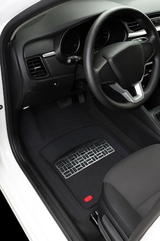 Seat Leon 2009 Uyumlu 3 Cm Havuzlu 5 Parça Set 4d Paspas Takımı Siyah - Gri