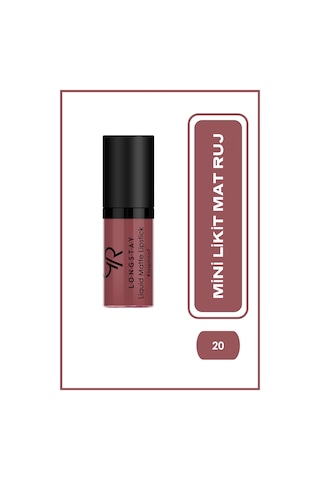 Likit Mini Mat Ruj - Longstay Liquid Matte Lipstick No: 20 8691190870201
